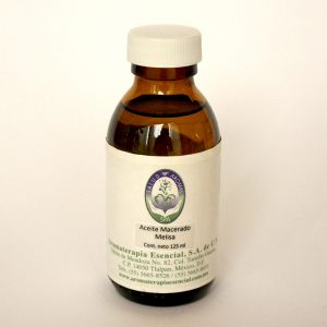 Aceite Macerado Melisa 125 ml.