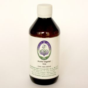 Aceite Vegetal Uva 50 ml.